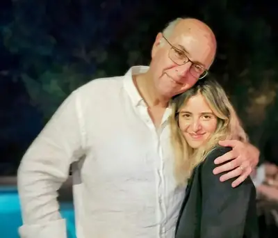 בני סולומון עם בתו הילי